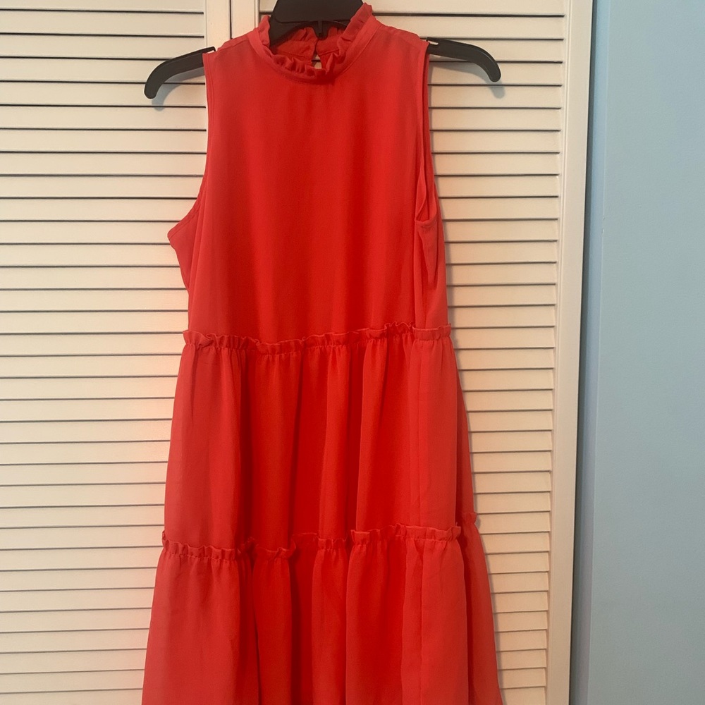 Mud pie orange summer dress